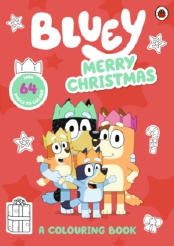 Image of Bluey: Merry Christmas: A Colouring Book Paperback / softback