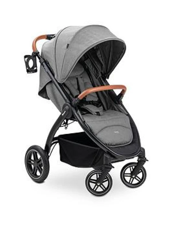 Image of Hauck Uptown Stroller - Grey Grey W0HW8 Unisex