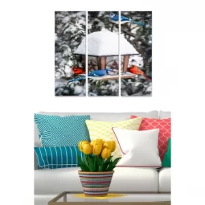 Image of MDF2790936 Multicolor Decorative MDF Painting (3 Pieces)