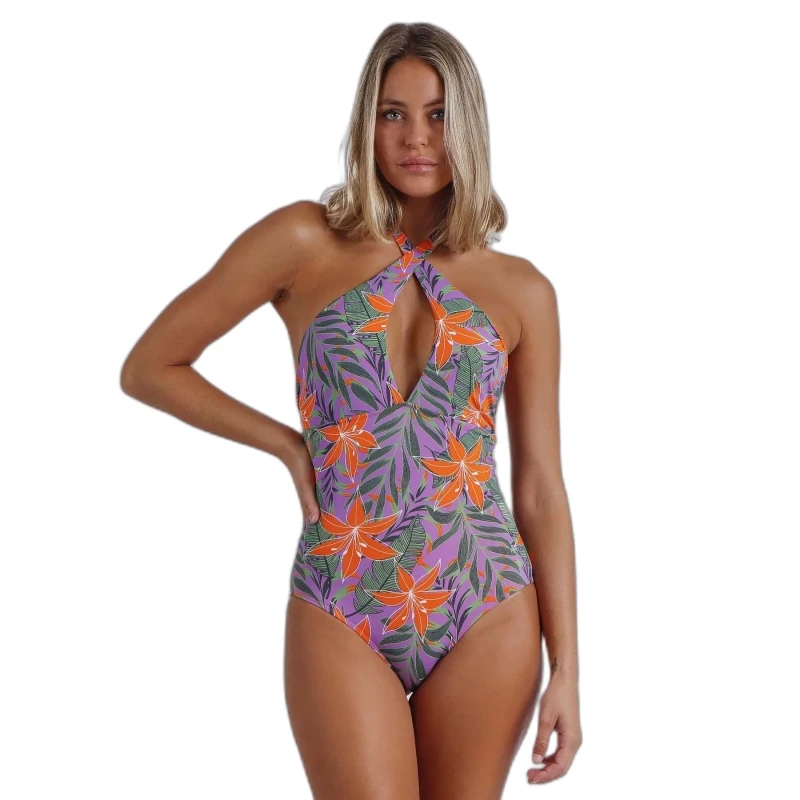 Image of Womens 1 Piece swimsuit Admas Jungle Violet Female 40