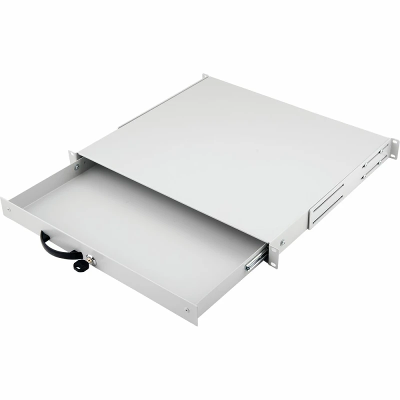 Image of Equip Lockable Drawer 19'. 1U. RAL7035 Grey