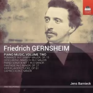 Image of Friedrich Gernsheim Piano Music - Volume 2 by Friedrich Gernsheim CD Album