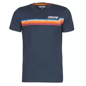 Image of Jack Jones JORTYLER mens T shirt in Blue - Sizes XS