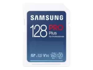 Image of Samsung SD CARD EVO PLUS 128GB class10 - Secure Digital (SD) (MB-SD128K/EU)