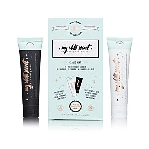 Image of MY White SECRET pasta dientes blanqueadora dianoche 2x65ml