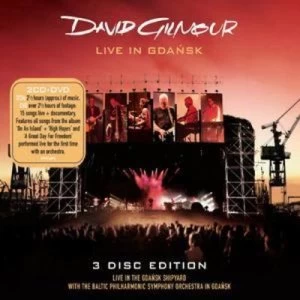 Image of Live in Gdansk 2cd + DVD by David Gilmour CD Album