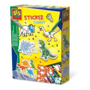 Image of SES Creative Dinosaurs Sticker Maker, 5 Years and Above (14282)