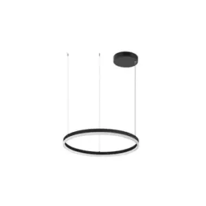 Image of Areos LED Ceiling Pendant Light 42W 3000K Aluminium Black
