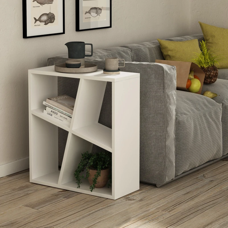 Image of GFW Birtley Shelving Unit in White White Unisex