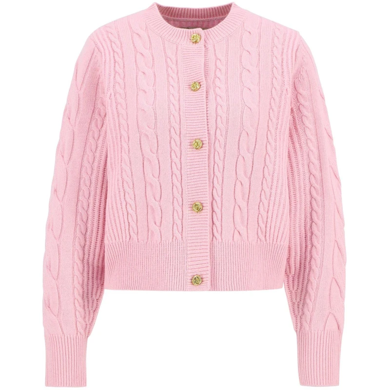 Image of Barbour Womens Elina Cardigan Cherry Blossom female 10 (S)
