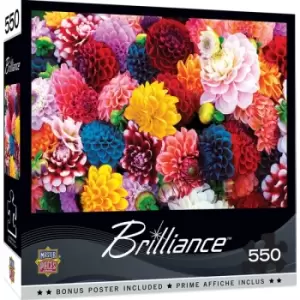 Image of Masterpieces Puzzle Brilliance Collection Beautiful Blooms Puzzle 550 piece Jigsaw Puzzle