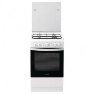 Image of Indesit IS5G1KMW Single Oven Gas Cooker
