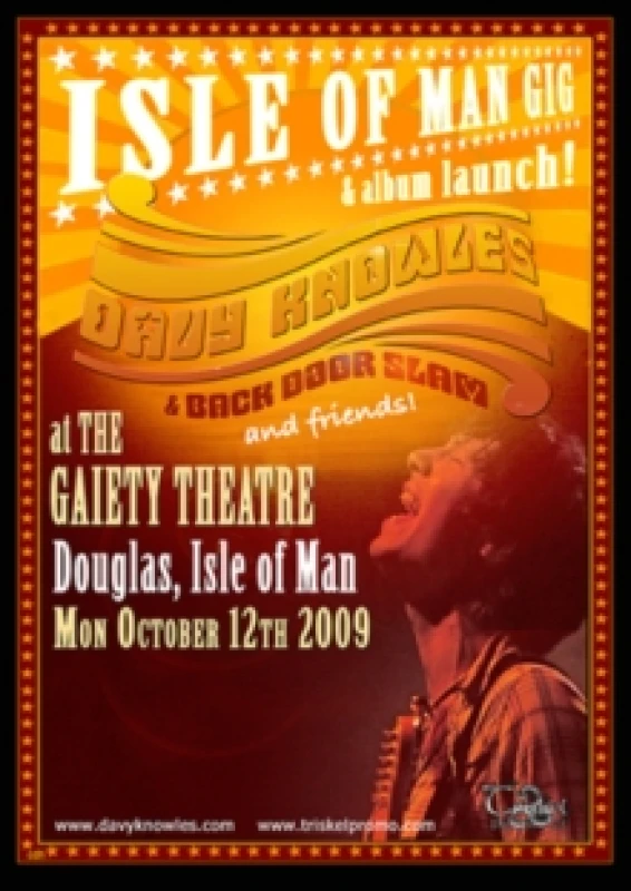 Image of Davy Knowles and Back Door Slam: Live at the Gaiety 2009 DVD