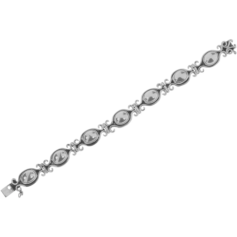 Image of Tianguis Jackson Womens Antique Stud Earrings Silver female One Size