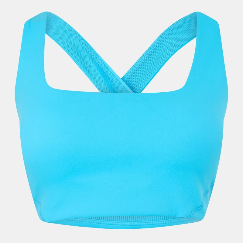 Image of USA Pro x Sophie Habboo Crossback Sports Bra - Blue Blue 8
