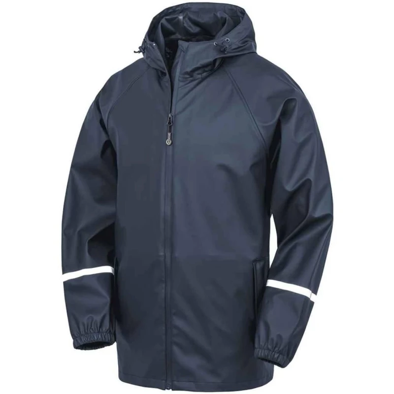 Image of Result Result Men Prism Waterproof Jacket in Navy Size: Small Navy S Male 5063703615341