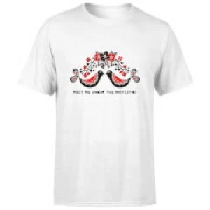 Image of Meet Me Underneath The Mistletoe T-Shirt - White - 3XL