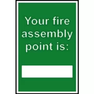 Image of Fire Assembly Point - RPVC (400 x 600mm)