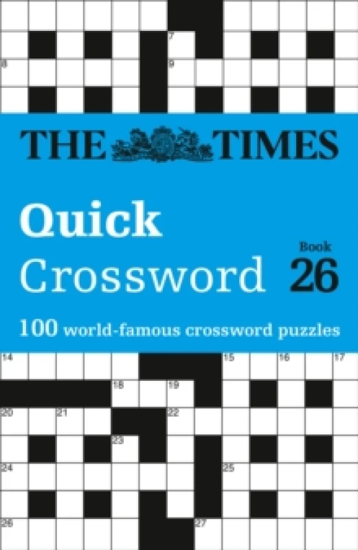 Image of The Times Quick Crossword. Book 26. Paperback. By John Grimshaw Books