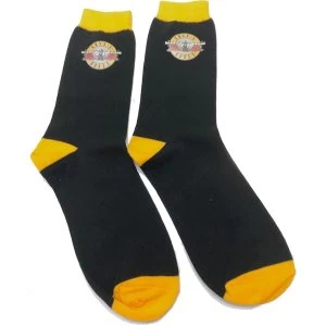 Image of Guns N' Roses - Circle Logo Unisex Ankle Socks - Black