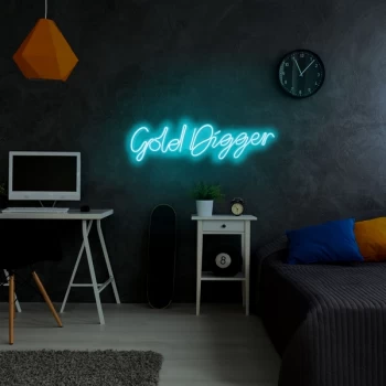 Image of Gold Digger - Blue Blue Wall Lamp