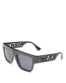 Image of Versace Rectangle Sunglasses, 53mm