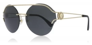 Image of Versace VE2184 Sunglasses Pale Gold 125287 61mm