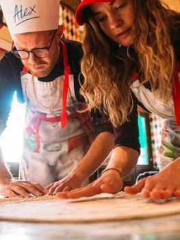 Image of Virgin Experience Days Pizza Making Class With Cocktail For Two At Bunga Bunga, Battersea