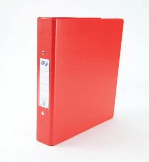 Image of Elba Red A5 2-Ring Binder (Pack of 10)