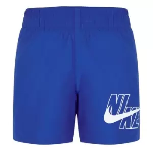 Image of Nike 4 Volley Swim Shorts Junior Boys - Blue