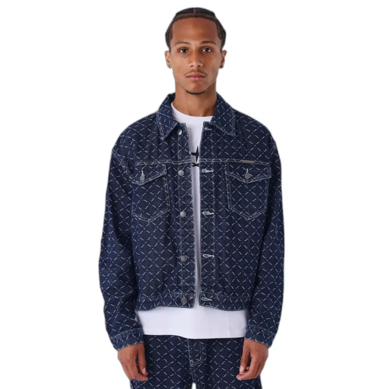 Image of Project X Paris Denim jacket Project X Paris Western Bleu Male 2XL