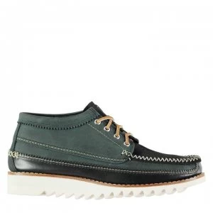 Image of Bass Weejuns Lyndon Mid Boots - Navy Suede