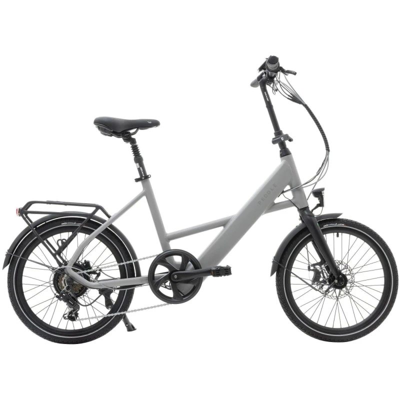 Image of Peddle GO Electric Hybrid Bike - Grey Grey One Size