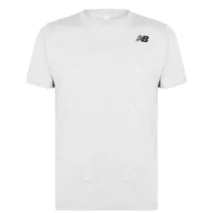 Image of New Balance Arch Crest Mens T-Shirt - Grey