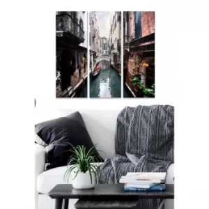 Image of MDF10586944 Multicolor Decorative MDF Painting (3 Pieces)