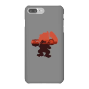 Image of Nintendo Donkey Kong Silhouette Serengeti Phone Case - iPhone 7 Plus - Snap Case - Matte