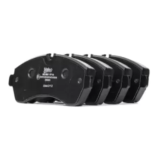Image of VALEO Brake pad set VW,MERCEDES-BENZ 301881 0044208220,0054205320,44208220 54205320,9064210300,A0044208220,A9064210300,A9064210800,2E0698151A