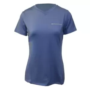 Image of Hy Womens/Ladies Synergy T-Shirt (M) (Riviera Blue)