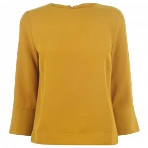 Image of Biba Contour Cuff Shell Blouse