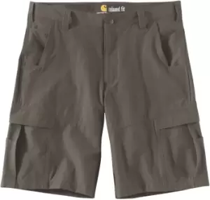 Image of Carhartt Force Madden Ripstop Cargo Shorts, grey, Size 32, grey, Size 32