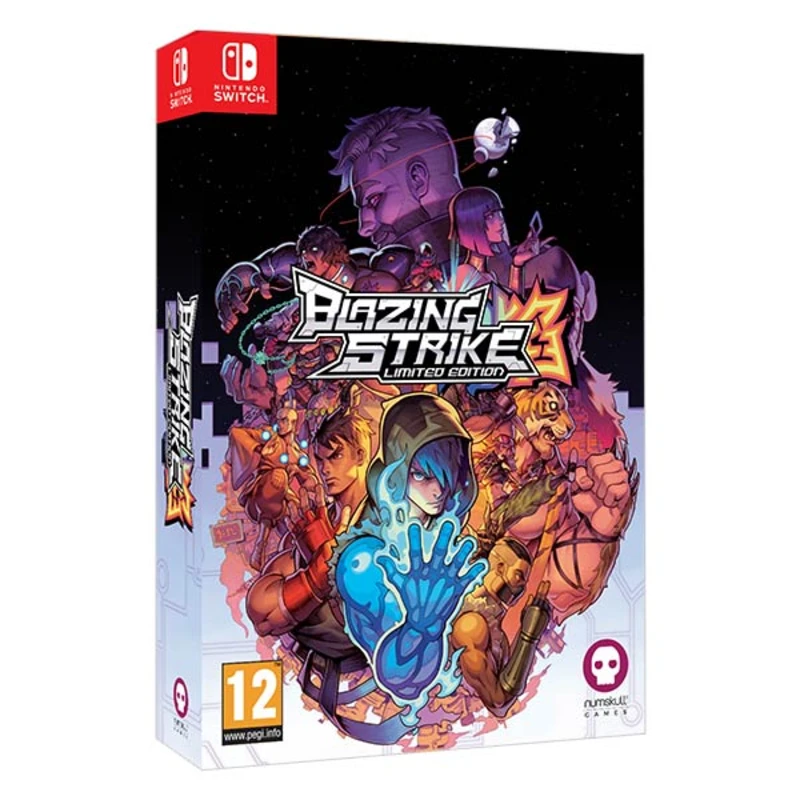 Image of Blazing Strike Limited Edition Nintendo Switch Game