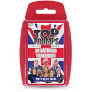 Image of Top Trumps Card Game - National Treasures Edition