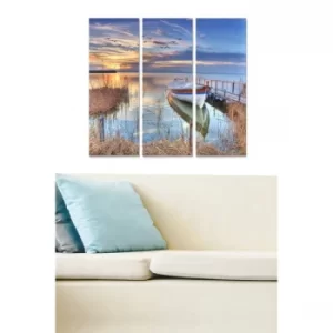 Image of MDF178565867 Multicolor Decorative MDF Painting (3 Pieces)