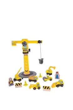 Image of Yellow Crane Construction Set