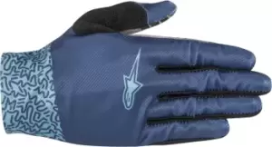Image of Alpinestars Stella Aspen Pro Lite Ladies Bicycle Gloves, blue, Size S for Women, blue, Size S for Women