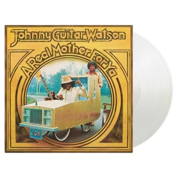 Image of Johnny Guitar Watson - A Real Mother For Ya Crystal Clear Vinyl
