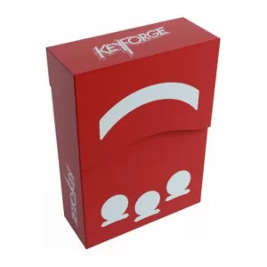 Image of Keyforge Aries Deck Box - Red