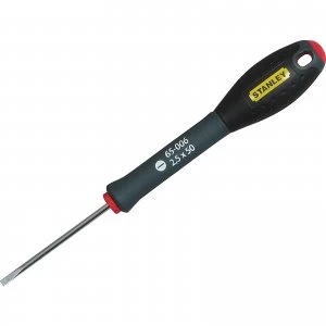 Image of Stanley FatMax Parallel Slotted Screwdriver 2.5mm 50mm