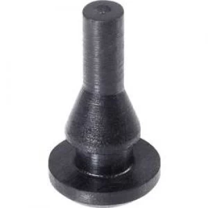 Image of PB Fastener 1283 01 Snap in Foot Black x H 8mm x 14.7mm