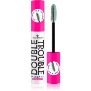 Image of Essence Double Trouble Mascara for Volume and Definition Shade Extra Black 12ml